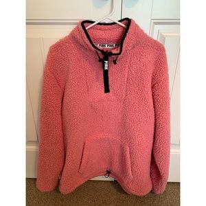 VS PINK Sherpa Pull-Over